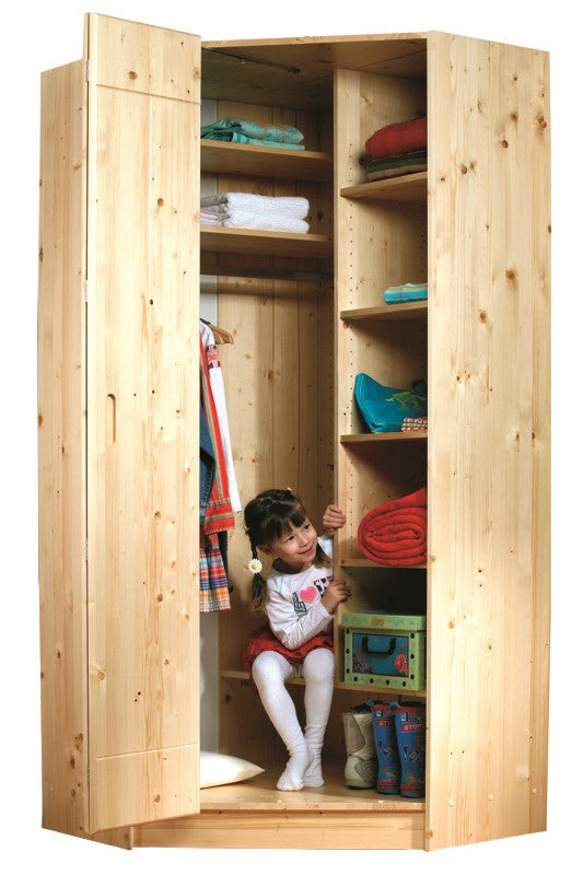 Šatní skříň LARA rohová