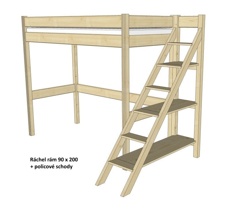 Policové schody RÁCHEL