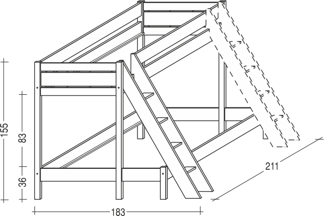 Palanda TERRY 90 a 140x200