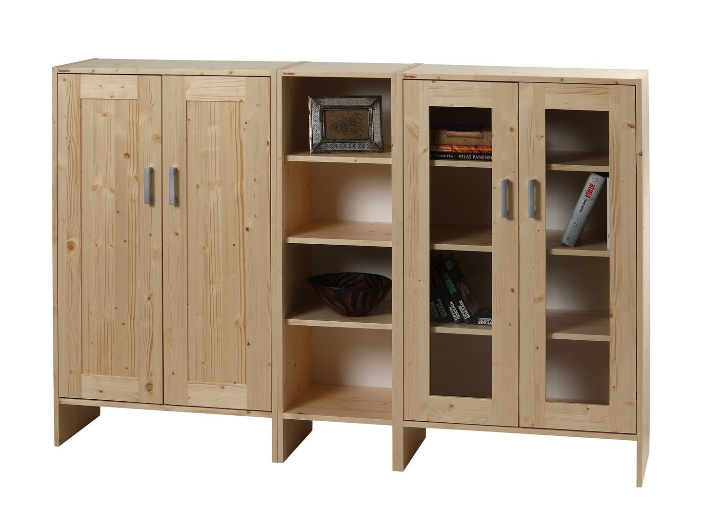 Komoda BETA dvířka prosklená