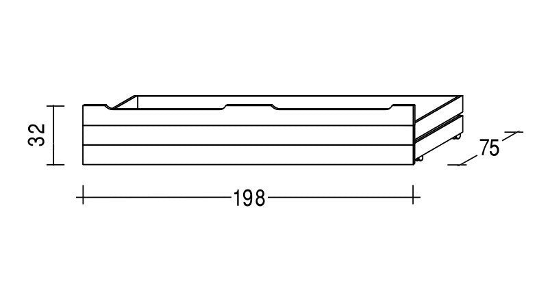 Úložný prostor vysoký celý