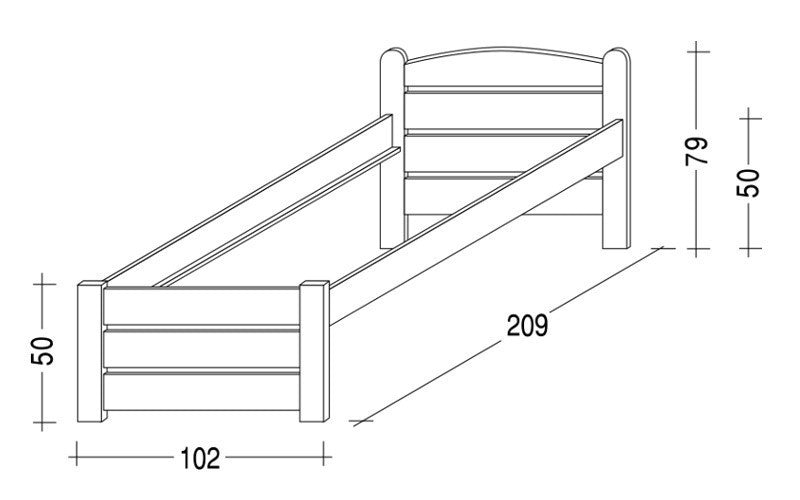 THORSTEN SENIOR nízké čelo u nohou