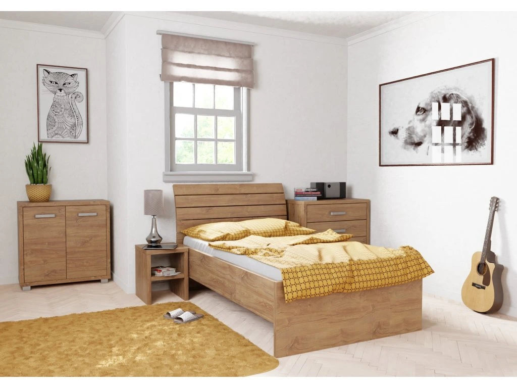 Noční stolek KAIRA policový šířka 40 nebo 50 cm