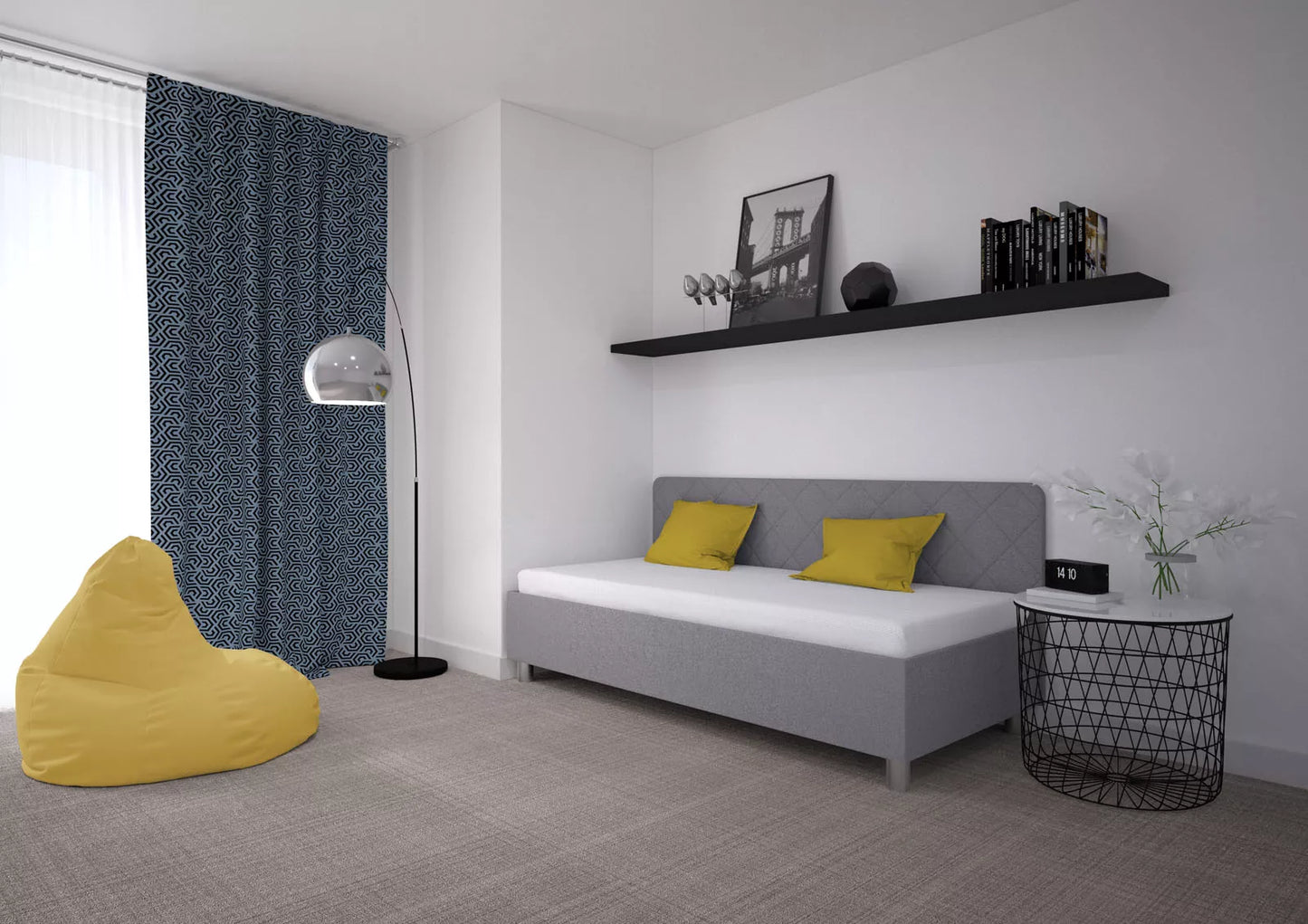 FIONA s dlouhým bočním čelem a úložným prostorem