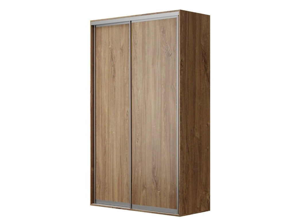 Skříň KAIRA šíře 130 cm - 2 dvéřová - posuvné dveře se zrcadly nebo bez