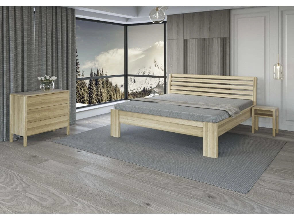 MINEROS LUX čelo příčky - Buk průběžný čistý