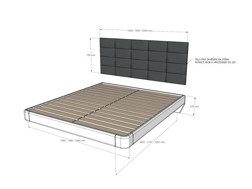 SALOR čelo hladký čaloun