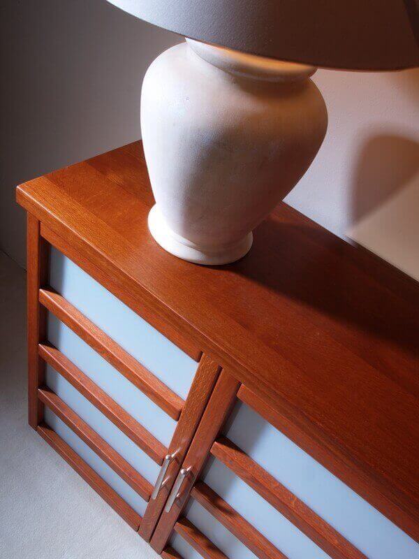 Komoda Ráchel 2 dvířka prosklená