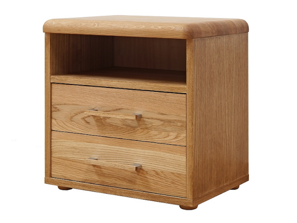 Noční stolek dvouzásuvkový ADRIANA