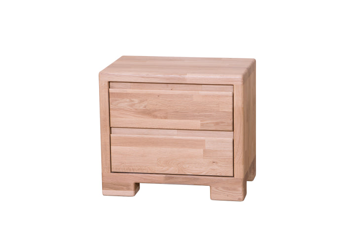 Noční stolek IMPERIA dvouzásuvkový