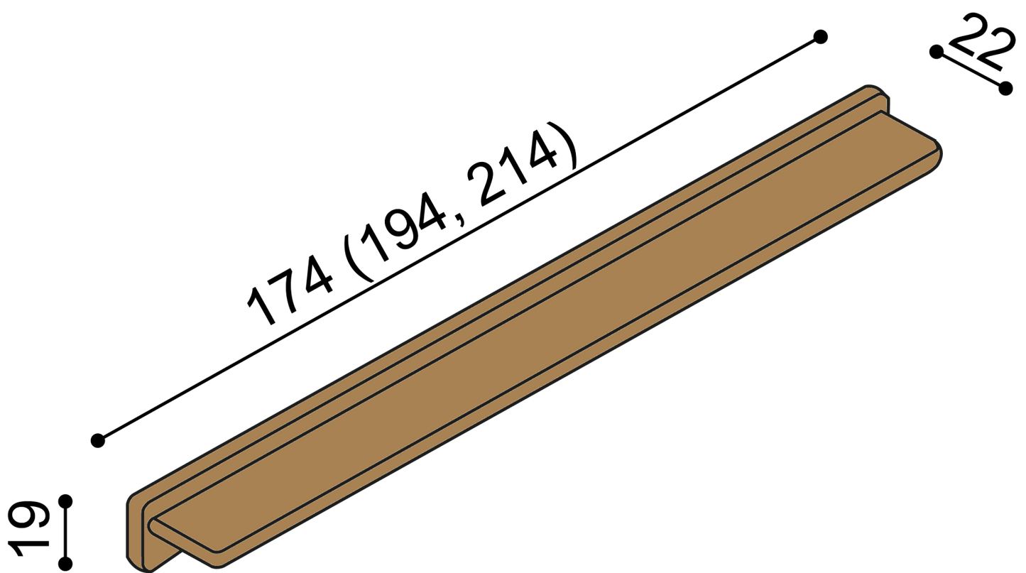 Police k posteli REBEKA středová