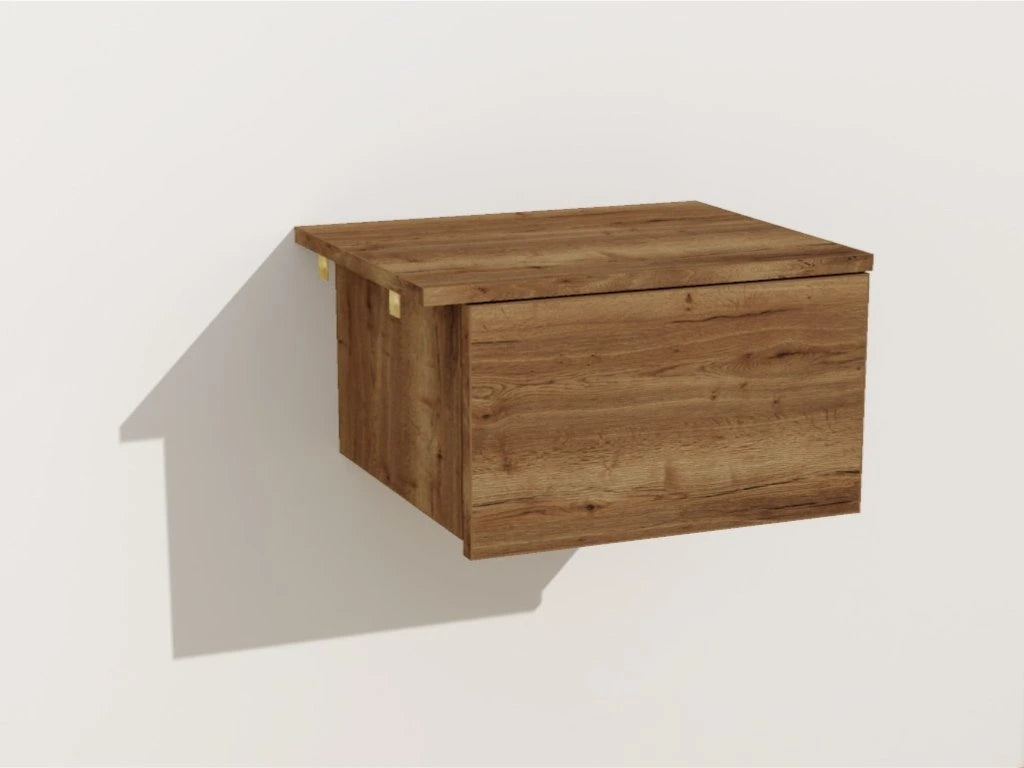 Noční stolek KAIRA závěsný se zásuvkou šířka 40