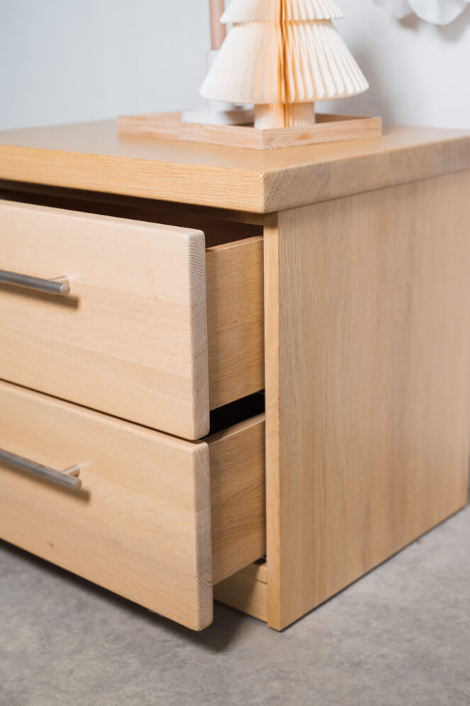 Noční stolek Ráchel 2 zásuvky