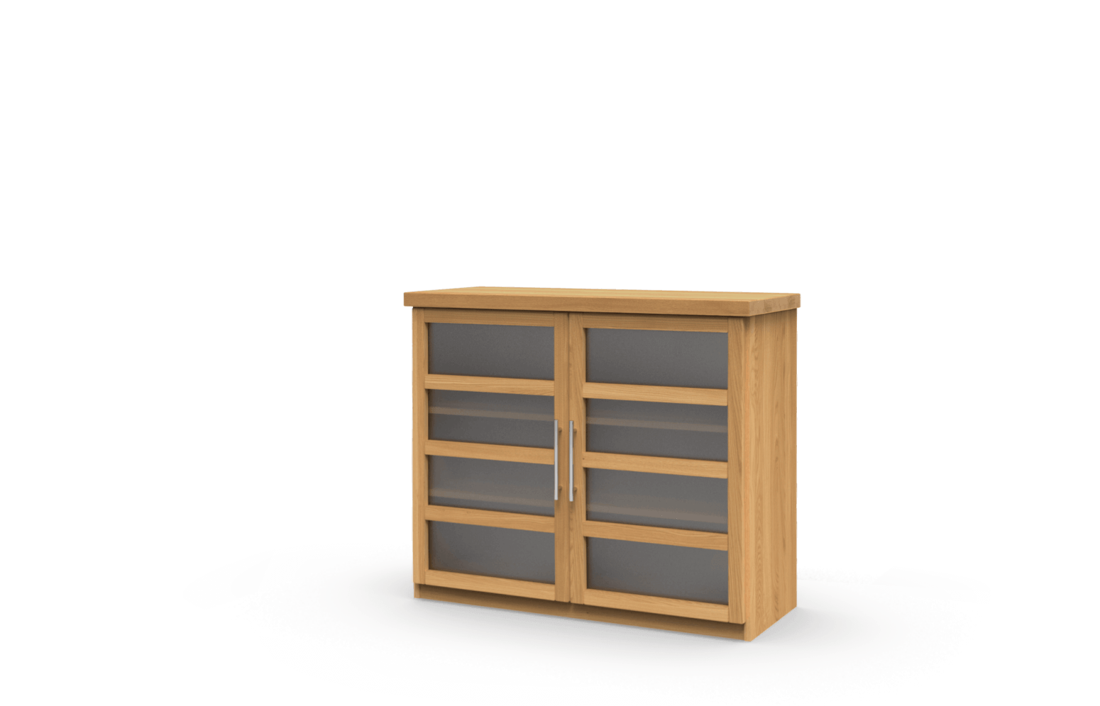 Komoda Ráchel 2 dvířka prosklená