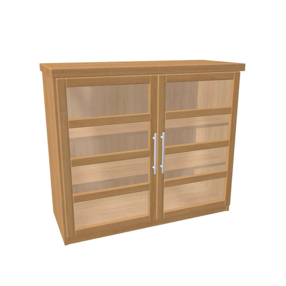 Komoda Ráchel 2 dvířka prosklená