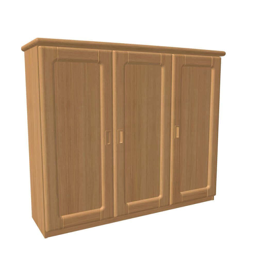 Komoda REBEKA dvířka plná 3 police