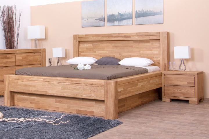 Noční stolek IMPERIA dvouzásuvkový