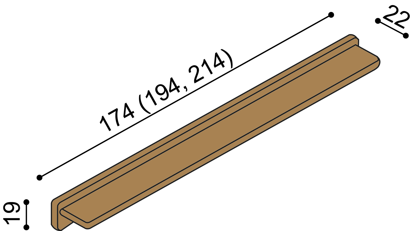 Police k posteli REBEKA středová