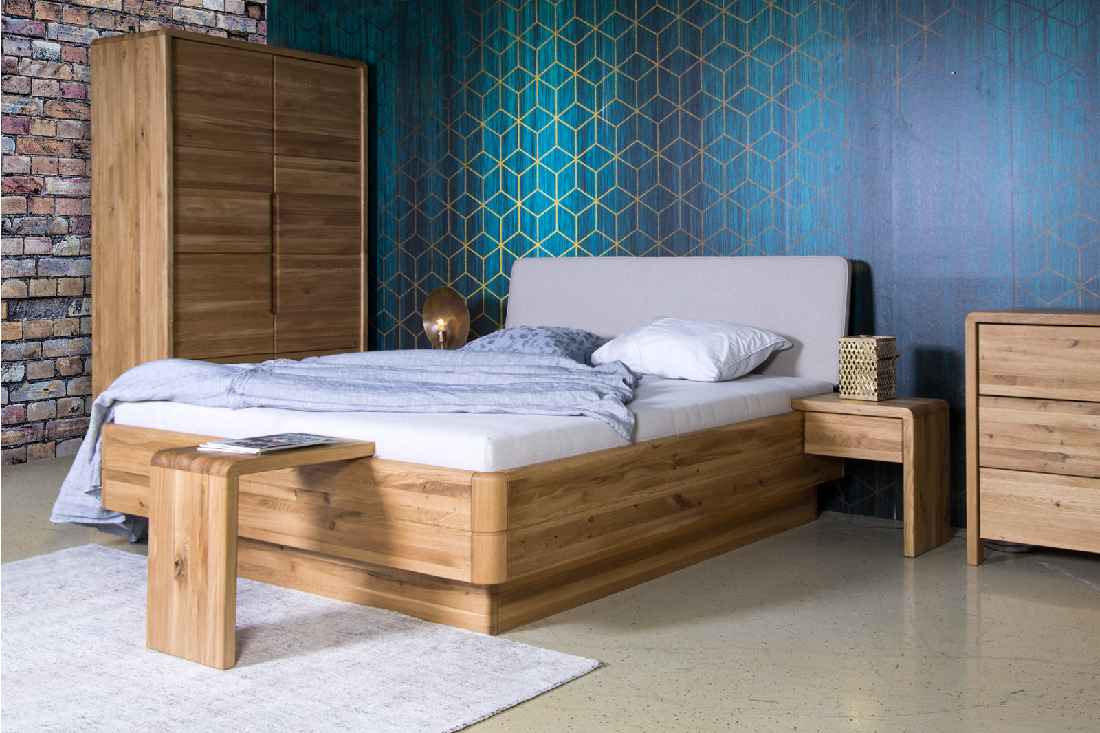 FANTAZIE GRANDE čelo čalouněné nízké s úložným prostorem