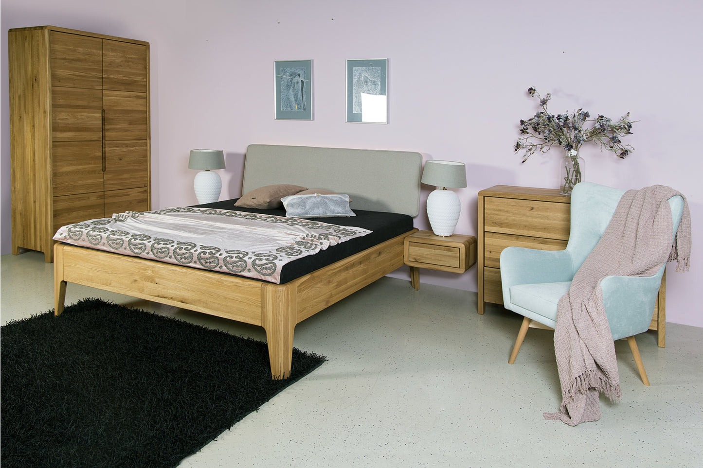 FANTAZIE čelo čalouněné nízké