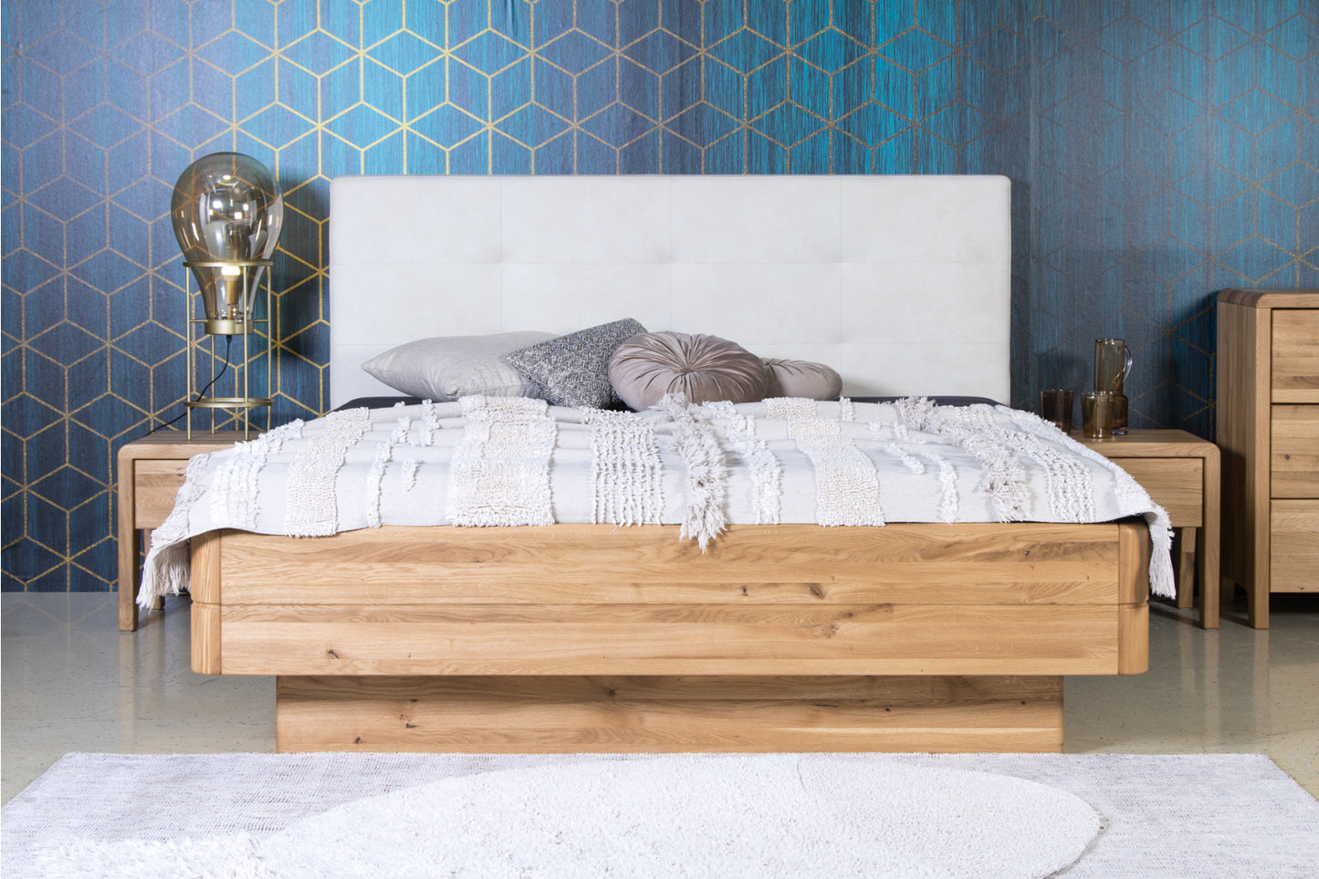 FANTAZIE GRANDE čelo čalouněné s úložným prostorem