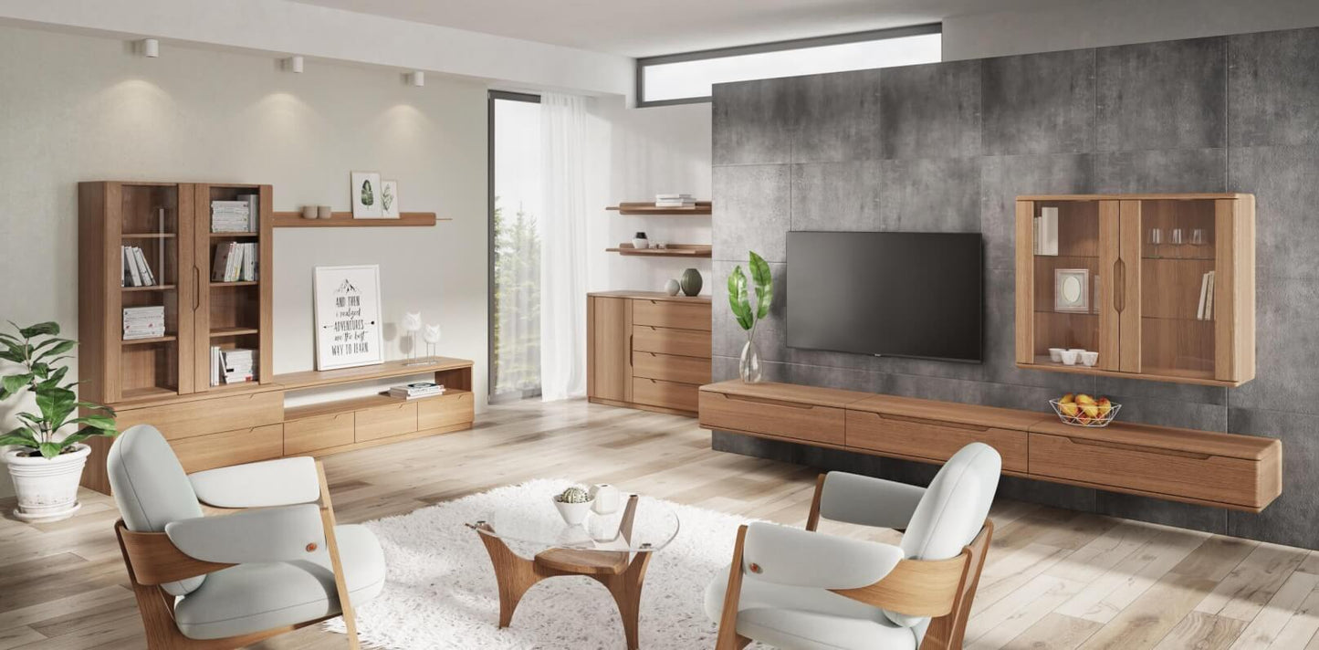 Komoda FLABO 2 dvířka plná vysoká