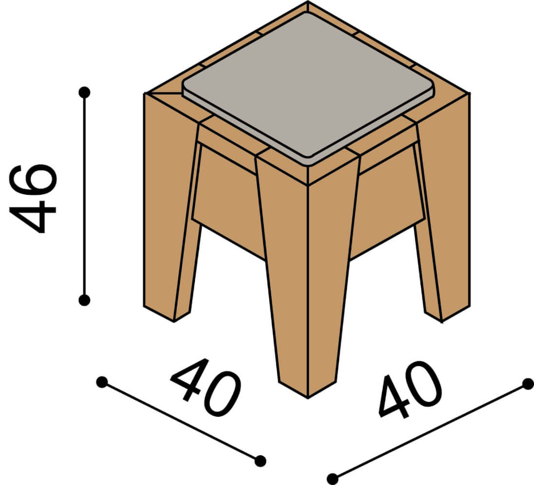 Stolička k toaletnímu stolku Ráchel